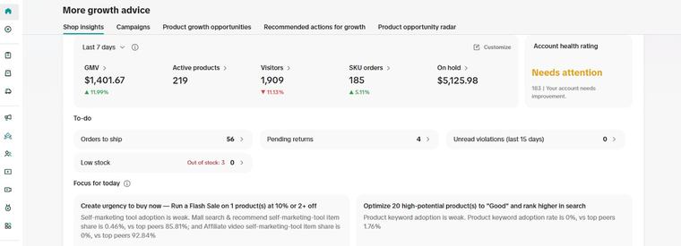 TikTok Shop sales screenshot 2